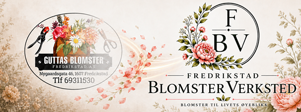 Fra Guttas Blomster Fredrikstad til Fredrikstad BlomsterVerksted